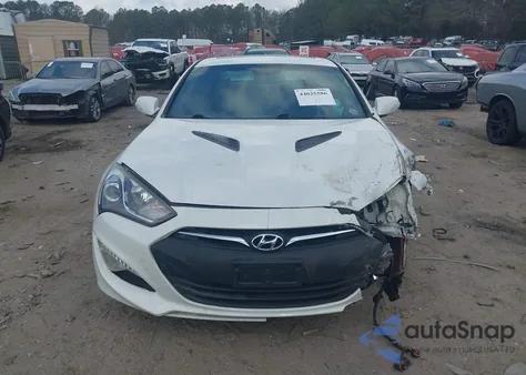 2013 Hyundai Genesis 3.8 Track z USA, uszkodzony, nr VIN KMHHU6KJ5DU096816